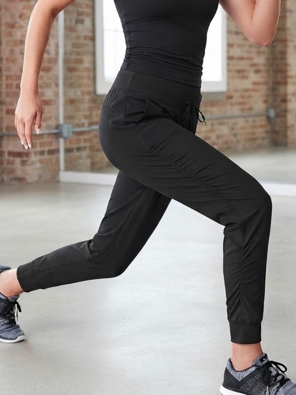 Calvin Klein Black Slim Jogger Pants